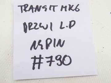 FORD TRANSIT MK6 00-06 SVAZEK INSTALACE DVEŘE LEVÝ PŘEDNÍ 14 PIN #790