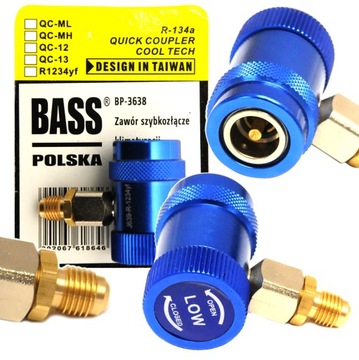 SZYBKOZŁĄCZE ZŁĄCZA KLIMATYZACJI ADAPTER R1234YF