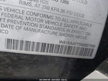 Audi Q5 II 2022 Audi Q5 Premium Plus 45 Tfsi S Line Quattro S Tronic 2022 2.0l 2.0 Benzyna, zdjęcie 16