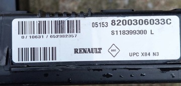 Модуль БЗК RENAULT MEGANE 2 II SCENIC 2 II 8200306033C