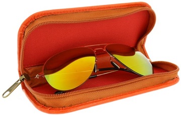 КОЖАНЫЙ ЧЕХОЛ ДЛЯ ОЧКОВ НА МОЛНИИ, КОЖА