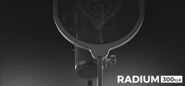НАБОР ПОП-ФИЛЬТРОВ ДЛЯ СТУДИЙНОГО МИКРОФОНА GENESIS RADIUM 300 XLR
