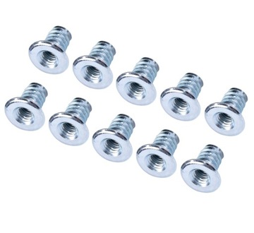 Головка А253 под ногу, забивной регулятор М6, 10 шт.