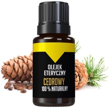 Biolavit Olejek Eteryczny Cedrowy Zapach Aromatyczny Relaks 10ml