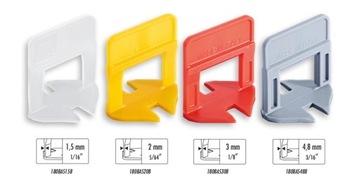 RAIMONDI klipsy poziomowania płytek RLS 250 szt 2 mm