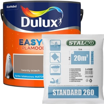 Dulux EasyCare Farba Twardy orzech 2,5L + GRATIS