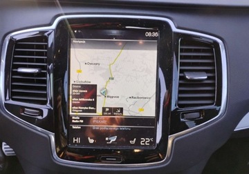 Volvo XC90 II SUV 2.0 T6 320KM 2017 Volvo XC 90 2017r, 2.0 Benzyna 4x4. AUT. 7osob. Uszkodzony przod i tyl. Je, zdjęcie 16