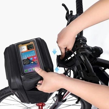 ВМЕСТИТЕЛЬНАЯ ВОДОНЕПРОНИЦАЕМАЯ ВЕЛОСИПЕДНАЯ РОЗЕТКА СУМКА ДЕРЖАТЕЛЬ РУЛЯ