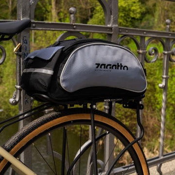Велосумка, кофр в багажник, вместительная сумка для велосипеда ZAGATTO