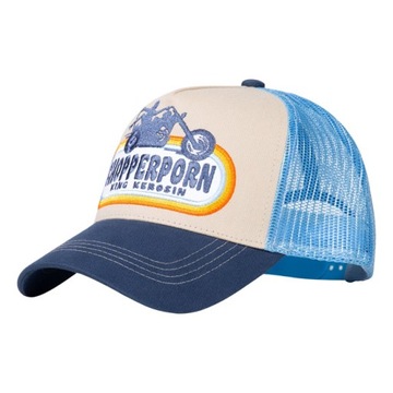 Bejsbolówka KING KEROSIN CHOPPER PORN TRUCKER CAP