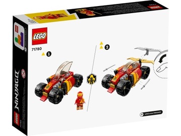 LEGO NINJAGO 71780 Набор кубиков NINJA RACING CAR KAIA EVO +6 лет