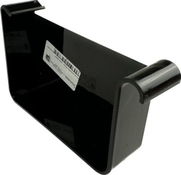 Zaślepka PVC prawa Galeco STAL2 125 Czarna