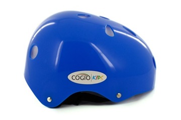 KASK Z REGULACJĄ COGIO KIDS ITALY niebieski DZIECI