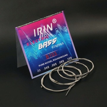 Набор струн для 4-струнной электробас-гитары IRIN