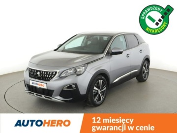 Peugeot 3008 II Crossover 1.2 PureTech 130KM 2018 Peugeot 3008 automat virtual cocpit półskóra