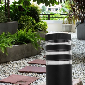 Светодиодная лампа сада 60 см. Внешний пост E27 светодиод