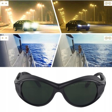 OKULARY OCHRONNE GOGLE ZIELON LASERA OD5