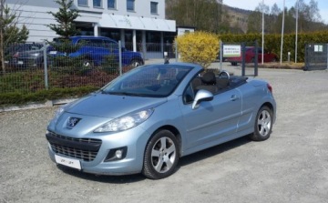 Peugeot 207 CC 1.6 VTi 120KM 2010 Peugeot 207 CC 1.6 120KM Kabriolet Zarejestrowany Klima Grzane fotele 1.6, zdjęcie 8