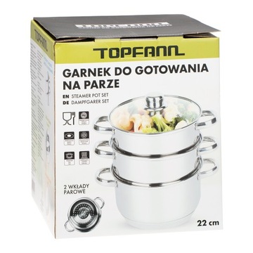 Паровой горшок 22 см 4 EL Induction
