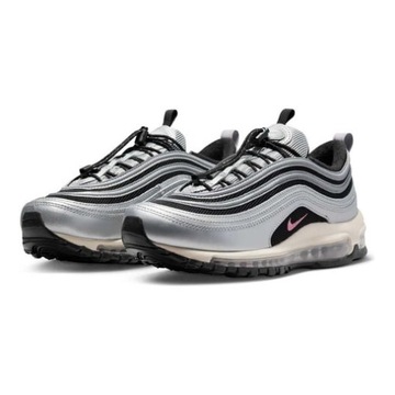 R.40 Buty NIKE AIR MAX 97 sportowe wygodne młodzieżowe srebrne czarne