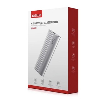 Adapter Kieszeń dysk SSD m.2 NGFF USB-C obudowa