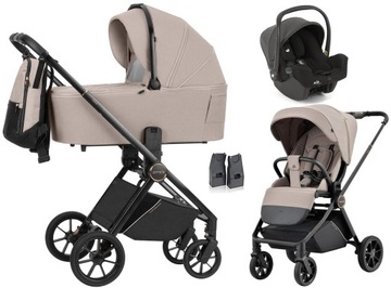 WÓZEK CARRELLO ULTRA JOIE I-SNUG 2 3w1 ADAPTERY kol. BEIGE