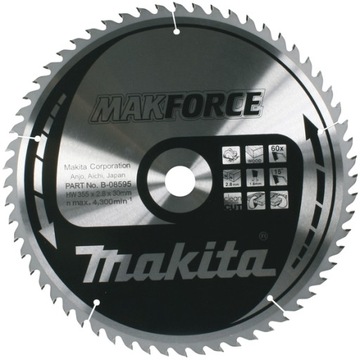 TARCZA TNĄCA MAKITA B-08595 355x30MM 60Z DO DREWNA