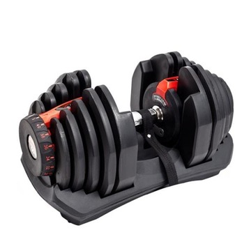 SZTANGIELKA SZTANGA HANTLA REGULOWANA 3,9-37,4kg HMS SR80 SPORT SIŁOWNIA