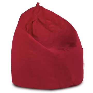 Czerwony Worek Sako Do Salonu Plusz XL
