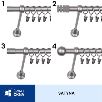 Металлический стержень 19 сингл 180 см металл