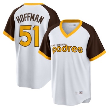 Biała koszulka zawodnika San Diego Padres Home Cooperstown z kolekcji, 3XL