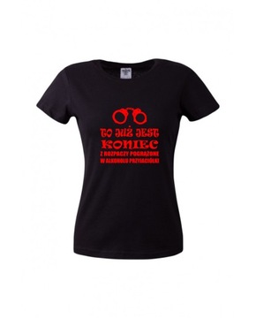 KOSZULKA DAMSKA T-SHIRT PODKOSZULEK Z NADRUKIEM DLA ŻONY BABCI MAMY SIOSTRY