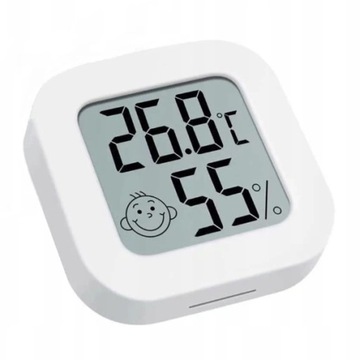 STACJA POGODY TERMOMETR Z HIGROMETREM BUŹKA WILGOTNOŚĆ POWIETRZA