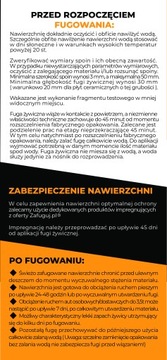 Fuga Special bazalt żywiczna do kostki bruk. 25kg