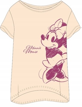 KOSZULA NOCNA KR. RĘKAW DISNEY MYSZKA MINNIE - XL