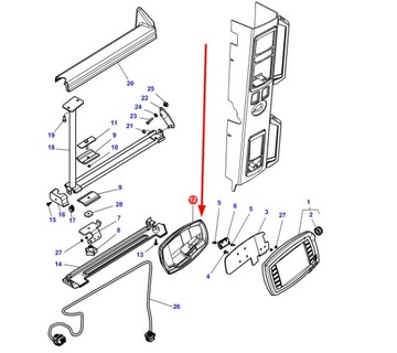 4355317M3 Корпус дисплея