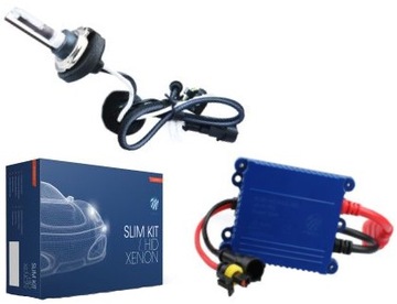 XENON 6000K 12V 35W SLIM H7 ZESTAW DO PRZERÓBKI