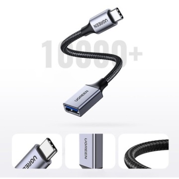 АДАПТЕР-УДЛИНИТЕЛЬ UGREEN С USB C/USB 3.0 OTG 0,15 м