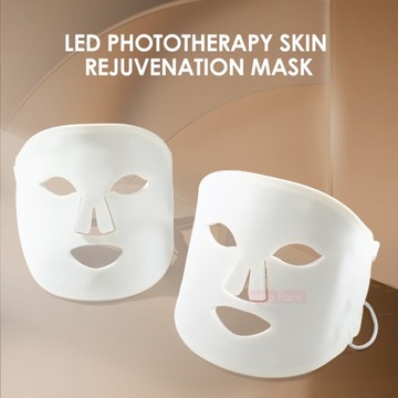 Косметическая революция против морщин в уходе за кожей Светодиодная маска