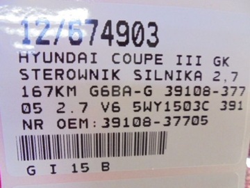 COUPE III JEDNOTKA 39108-37705 2,7 V6 5WY1503C