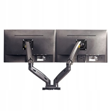 Настольный поворотный держатель для двух ЖК-мониторов 17-27