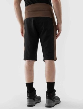 4F SPODENKI TREKKINGOWE MĘSKIE 4WAY STRETCH BRĄZOWE 4FWSS24TFSHM427 Roz. L