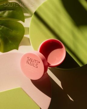 SAUTE NAILS One Touch 50г строительный гель для наращивания ногтей PASTEL PINK