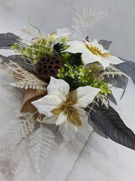 Рождественское украшение звезда из вифлеемского джута