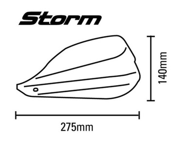 Защита рук HONDA CRF1100L BHG-082 BARKBUSTERS