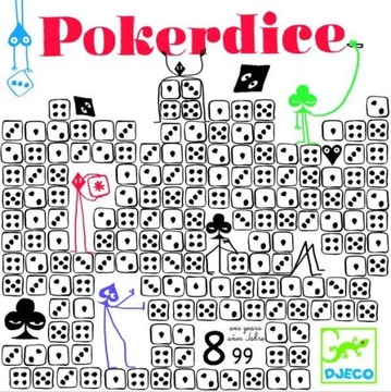 POKERDICE gra strategiczna Djeco