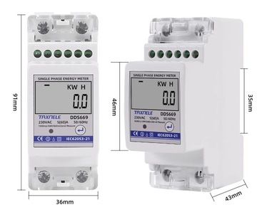Двунаправленный фотоэлектрический счетчик энергии RS485