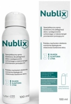 NUBLIX SILIKONOWY SPRAY NA SKÓRĘ 100ML