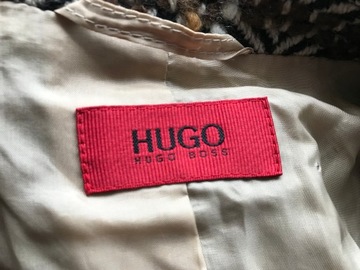 HUGO Hugo Boss - piękny -WEŁNIANY- płaszcz WEŁNA - 38 (M) -