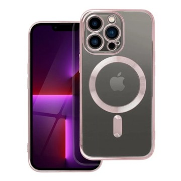 Futerał ELECTRO MAG COVER kompatybilny z MagSafe do IPHONE 13 Pro złoty róż